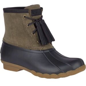 Sperry Saltwater Corduroy Duck boots size 6.5